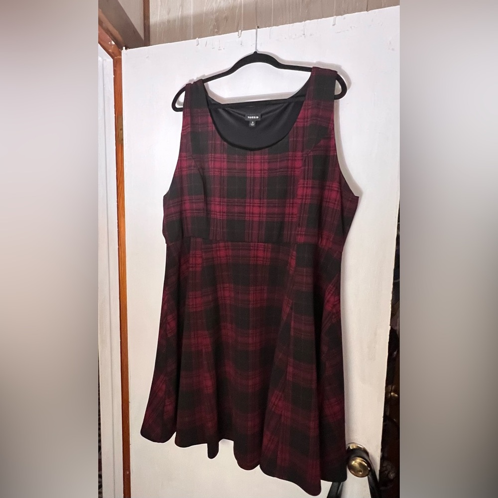 Torrid plaid jumper